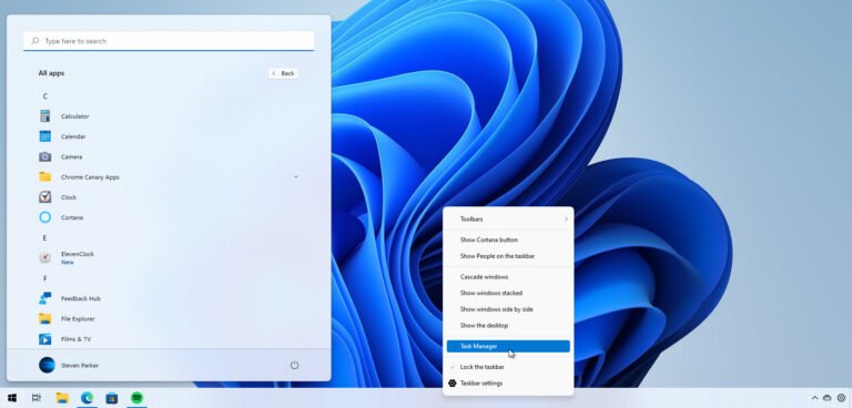 Taskbar Enhancements in Explorer Patcher